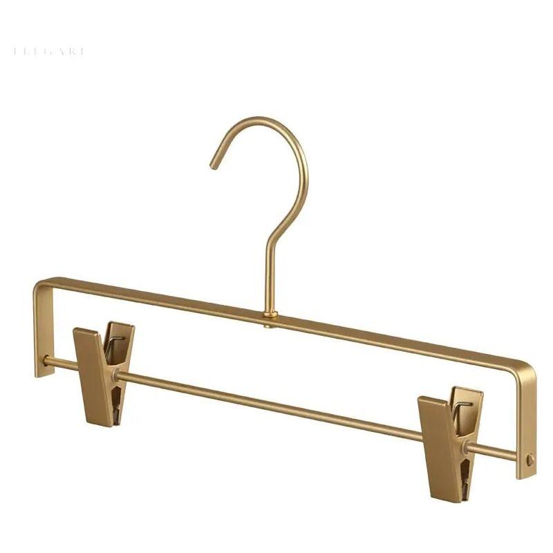 Clip Ease - Elegant Matte Trouser Hangers (1+4 Pieces) | Stornfield