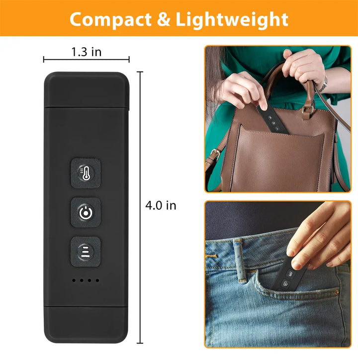 Stornfield | Clip-on Reading Light, USB Rechargeable Reading Lamp with Timer, Portable LED Bookmark Light for Bedside and Desk