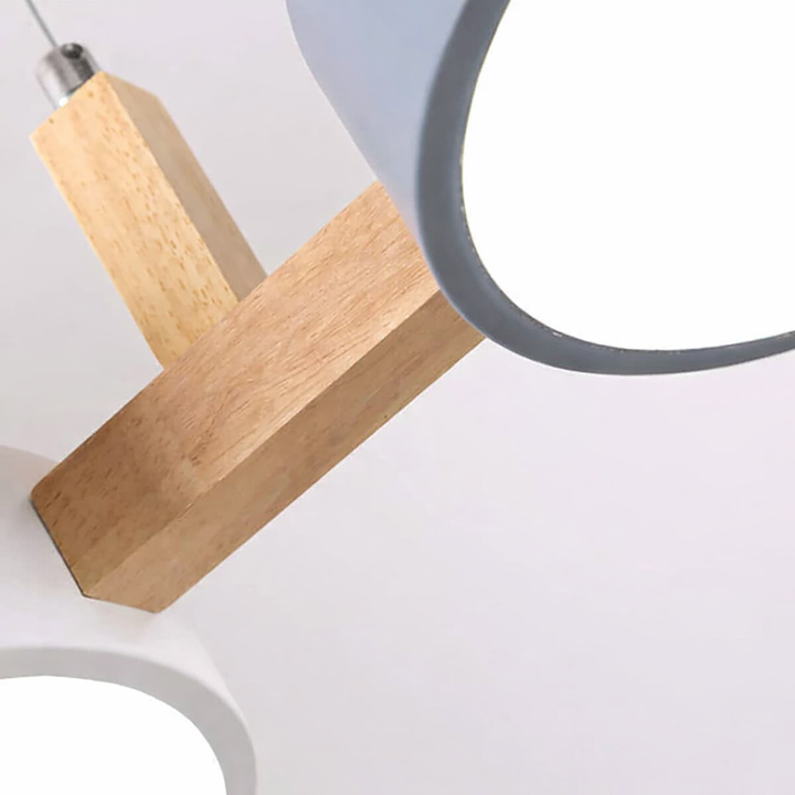 Nordic Multi-Light Cylinder Pendant Ceiling Light for Dining Room | Stornfield