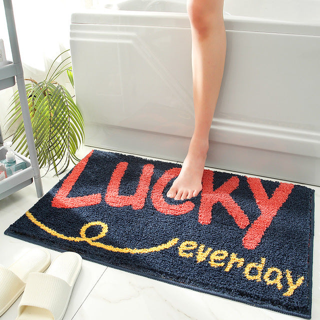 Colorful and Soft Mats – Non-Slip Bath Mats for Bathroom and Entrance Area | Stornfield
