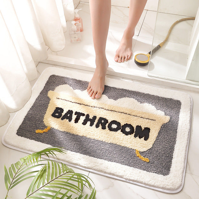 Colorful and Soft Mats – Non-Slip Bath Mats for Bathroom and Entrance Area | Stornfield