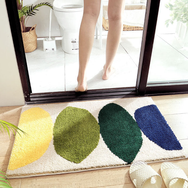 Colorful and Soft Mats – Non-Slip Bath Mats for Bathroom and Entrance Area | Stornfield