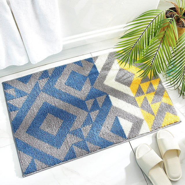 Colorful and Soft Mats – Non-Slip Bath Mats for Bathroom and Entrance Area | Stornfield