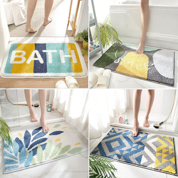 Colorful and Soft Mats – Non-Slip Bath Mats for Bathroom and Entrance Area | Stornfield
