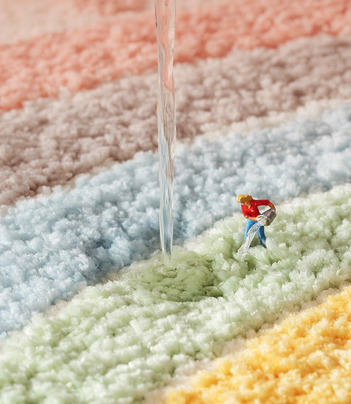Colorful and Soft Mats – Non-Slip Bath Mats for Bathroom and Entrance Area | Stornfield