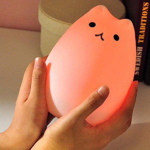 Color Change Cat Night Light | Stornfield