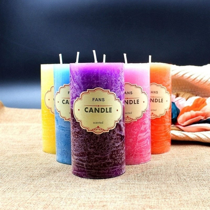 Colorful Soy Wax Scented Candles Stornfield