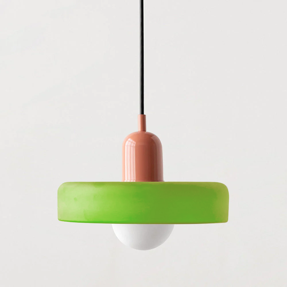Bauhaus Colorful Glass Pendant Lamp - Modern Design Lamp for Living Room and Dining Room | Stornfield