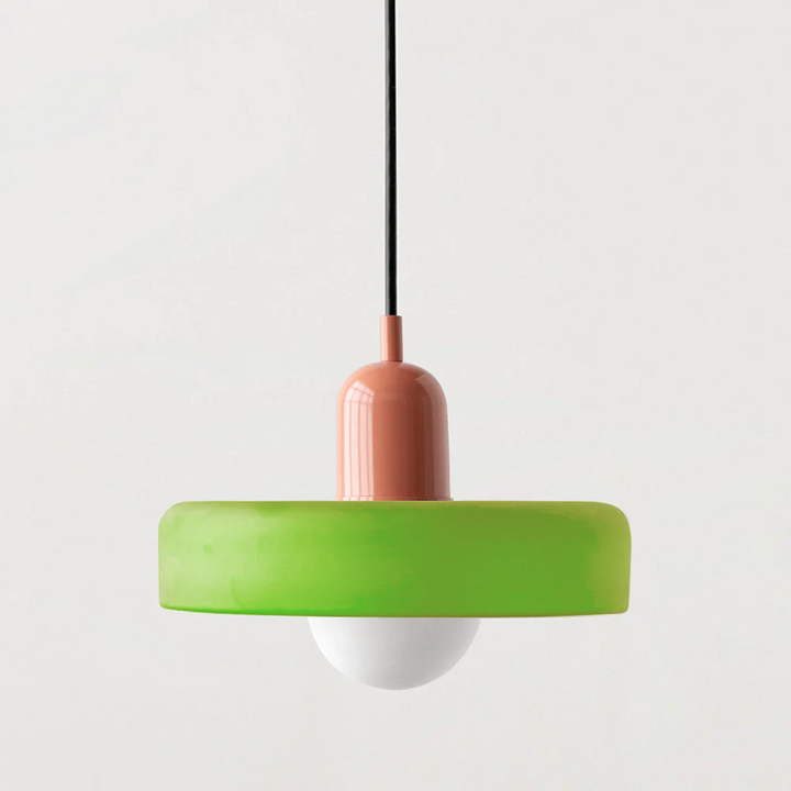 Bauhaus Colorful Glass Pendant Lamp - Modern Design Lamp for Living Room and Dining Room | Stornfield