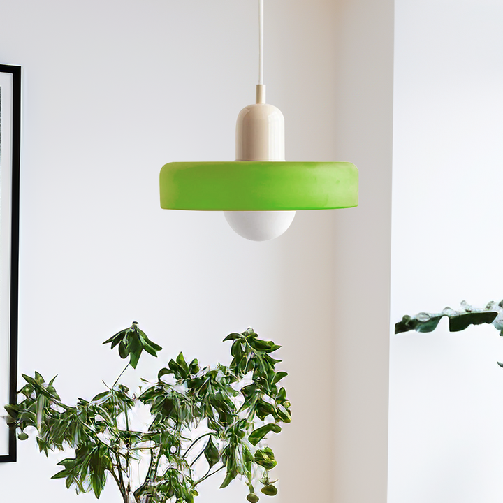 Bauhaus Colorful Glass Pendant Lamp - Modern Design Lamp for Living Room and Dining Room | Stornfield