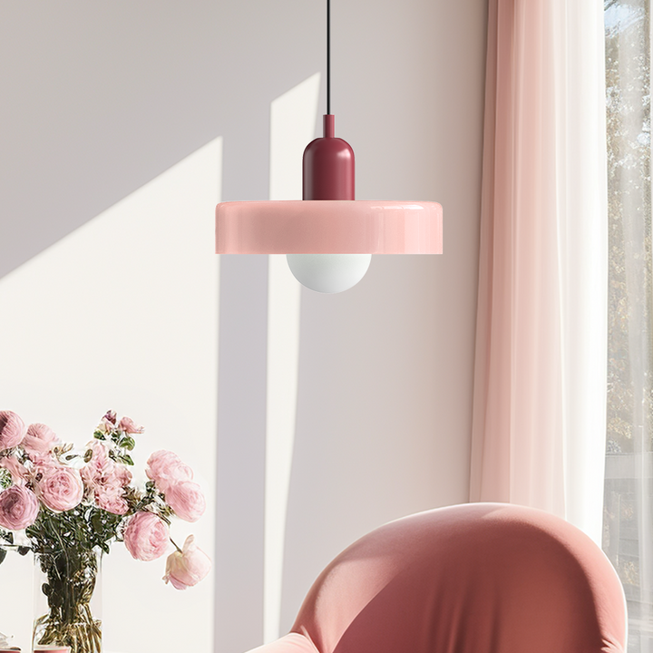 Bauhaus Colorful Glass Pendant Lamp - Modern Design Lamp for Living Room and Dining Room | Stornfield