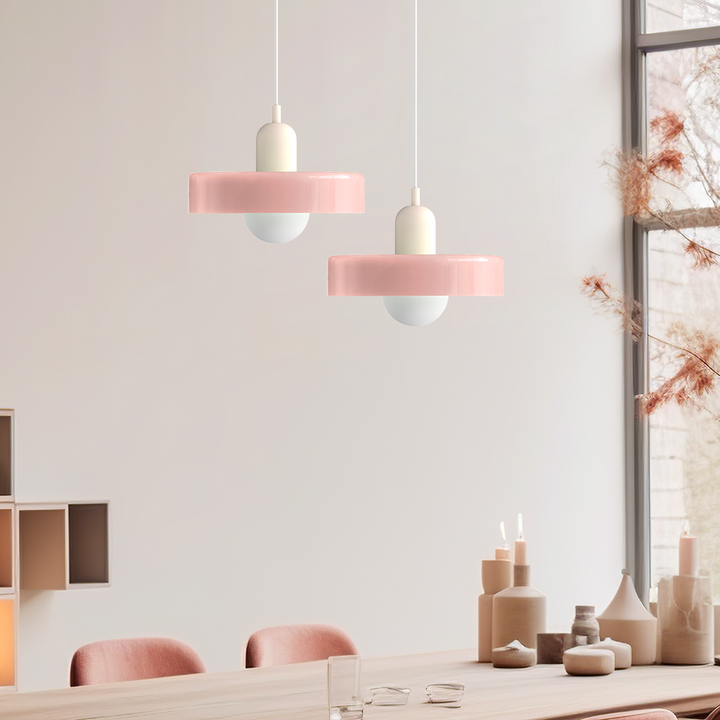 Bauhaus Colorful Glass Pendant Lamp - Modern Design Lamp for Living Room and Dining Room | Stornfield