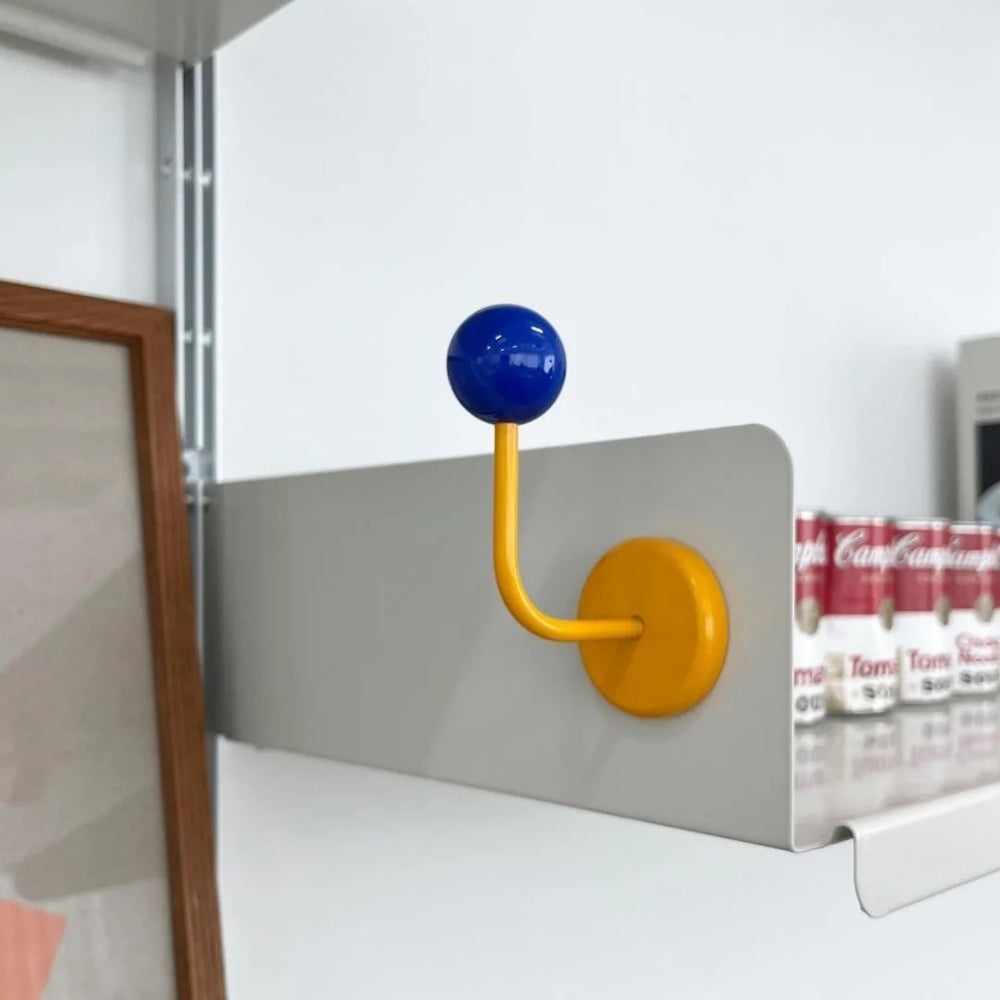 MagneSphere Wooden Magnetic Wall Hooks – Colorful Storage Solution Without Drilling | Stornfield