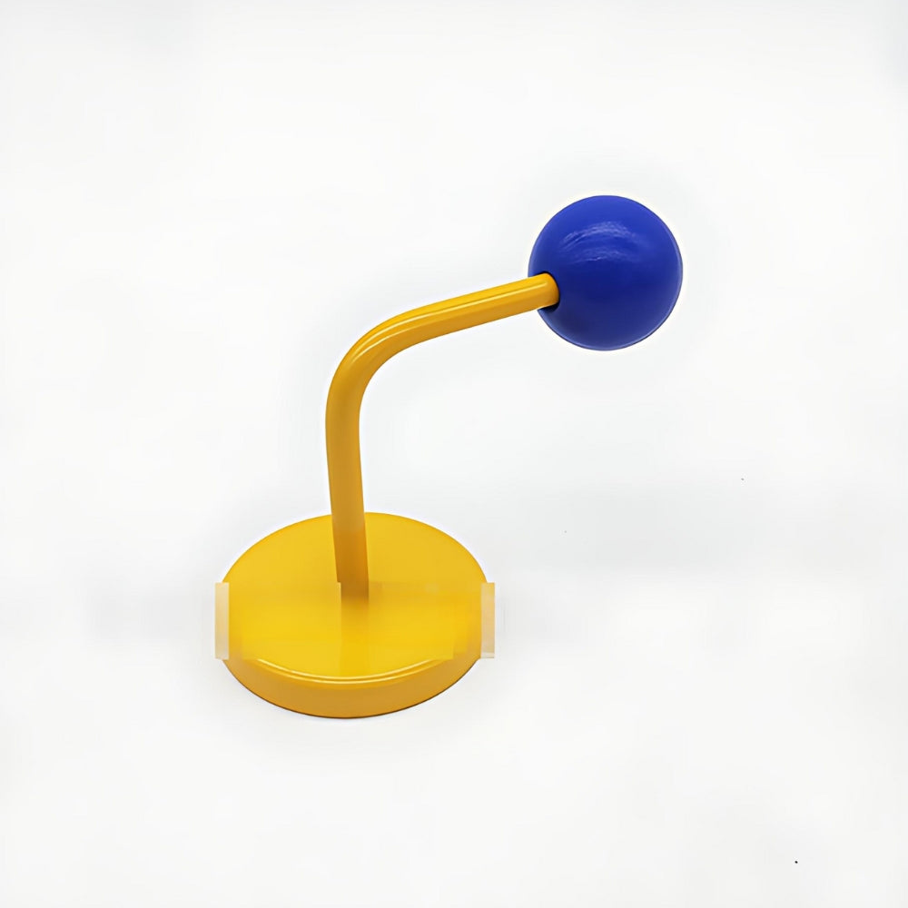 MagneSphere Wooden Magnetic Wall Hooks – Colorful Storage Solution Without Drilling | Stornfield