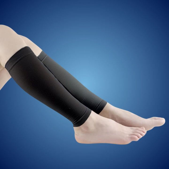 ComfortFlow Support Socks | Soft Highly Elastic Calf Compression - for Muscle Recovery and Circulation Enhancement Stornfield