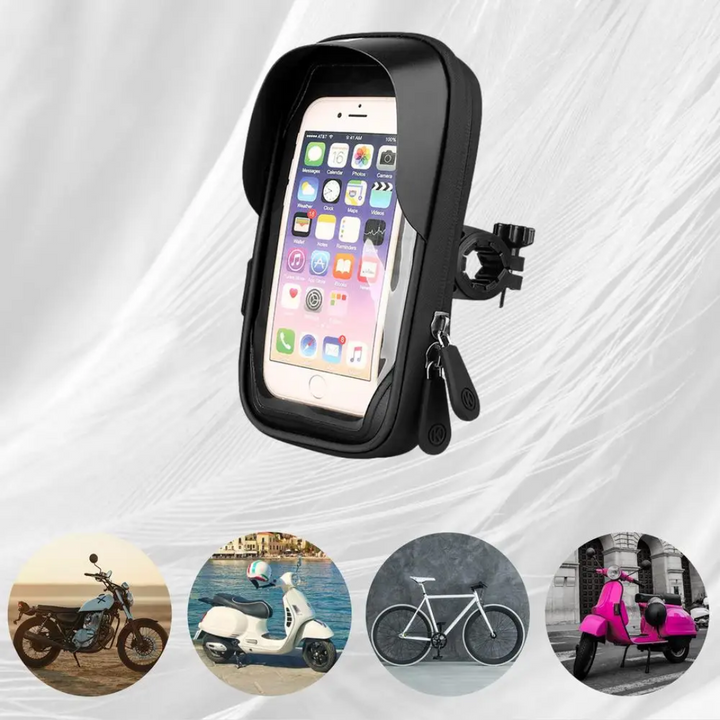Motorcycle Handlebar  Waterproof Universal Phone Holder | Stornfield