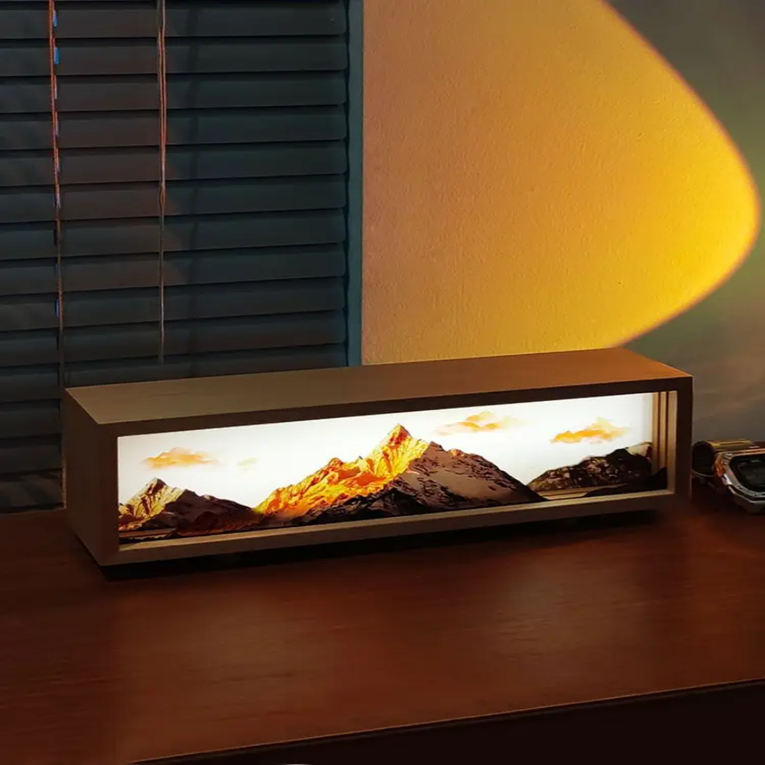 Dream Aura Interactive Desktop Artsy Canvas Lamp | Stonrfield