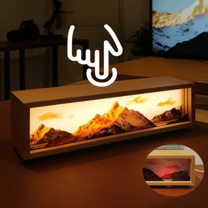 Dream Aura Interactive Desktop Artsy Canvas Lamp | Stonrfield