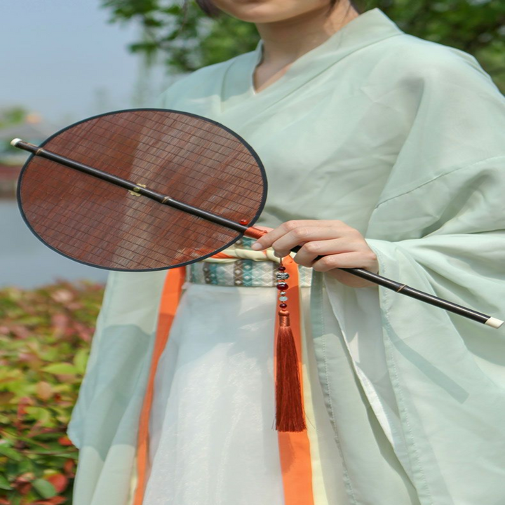 Foldable Bamboo Silk Hand Fan | Stornfield