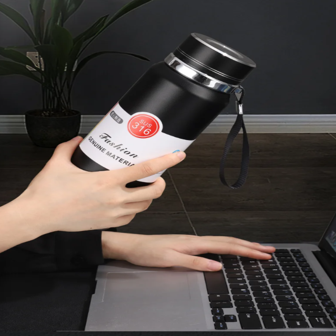 Stainless Steel Tea Maker Digital Temperature Thermos | Stornfield