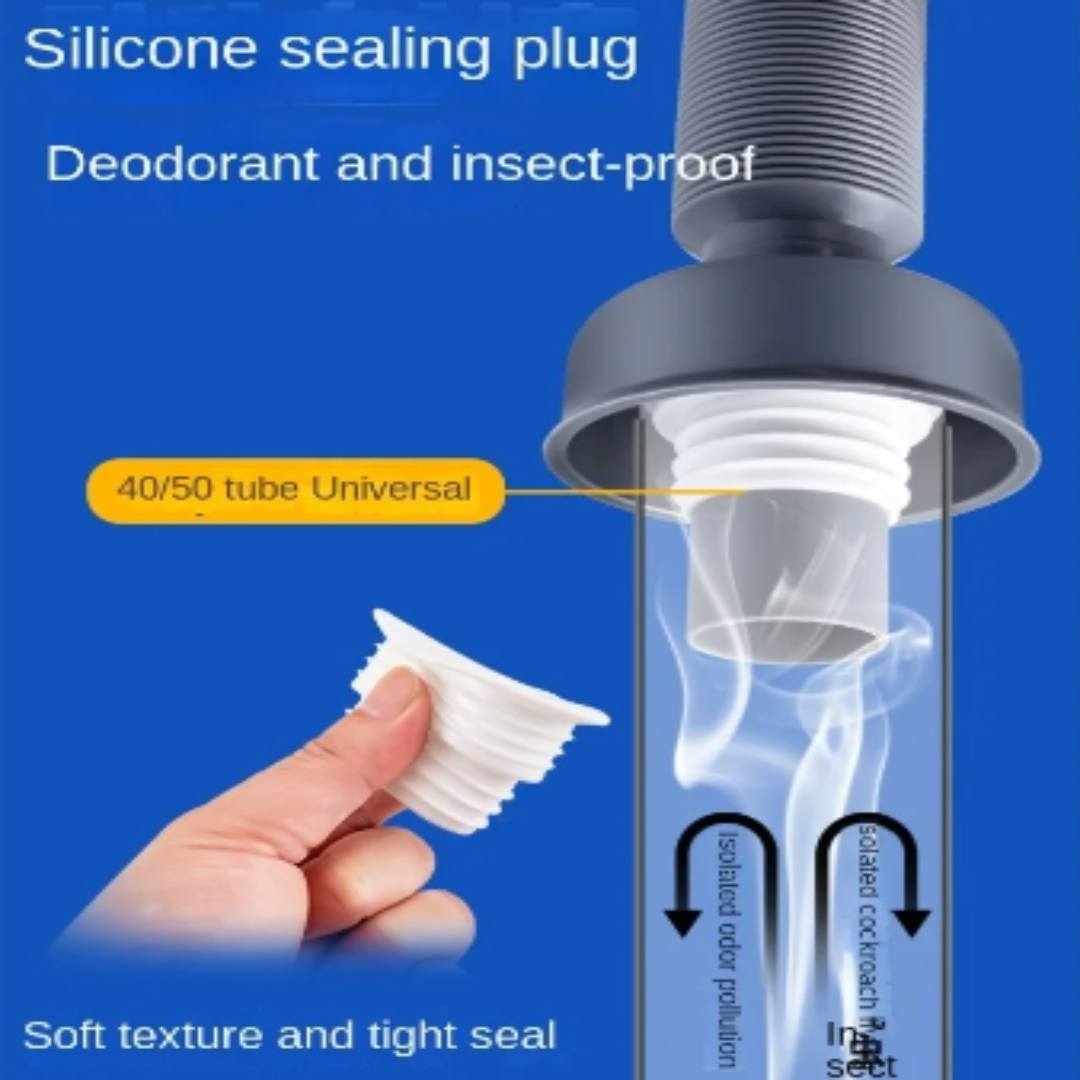 360 Drain Easy Universal Overflow Disposer Drain Kit | Stonrfield