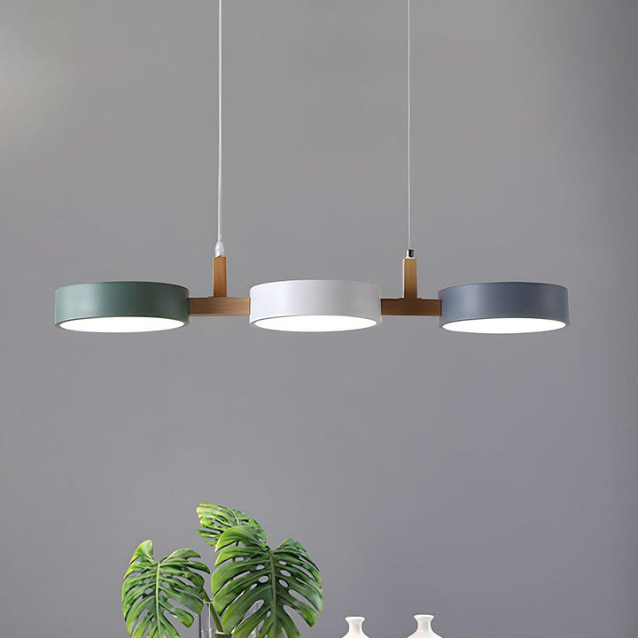 Nordic Multi-Light Cylinder Pendant Ceiling Light for Dining Room | Stornfield