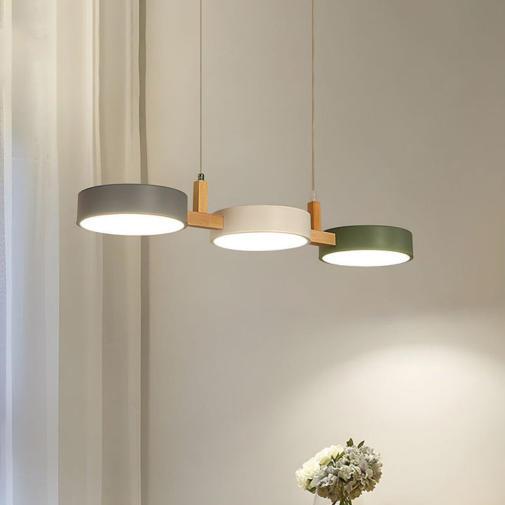 Nordic Multi-Light Cylinder Pendant Ceiling Light for Dining Room | Stornfield