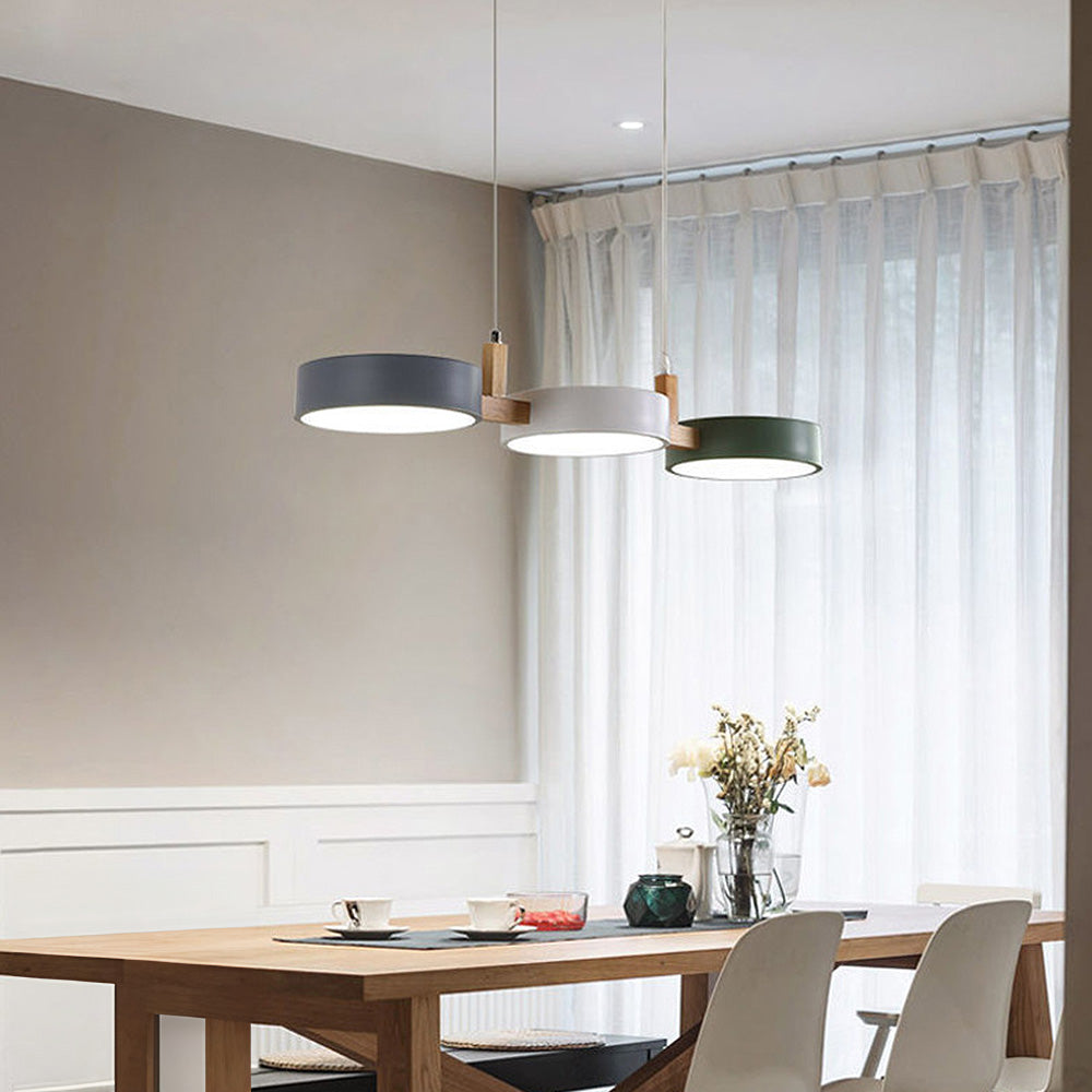 Nordic Multi-Light Cylinder Pendant Ceiling Light for Dining Room | Stornfield