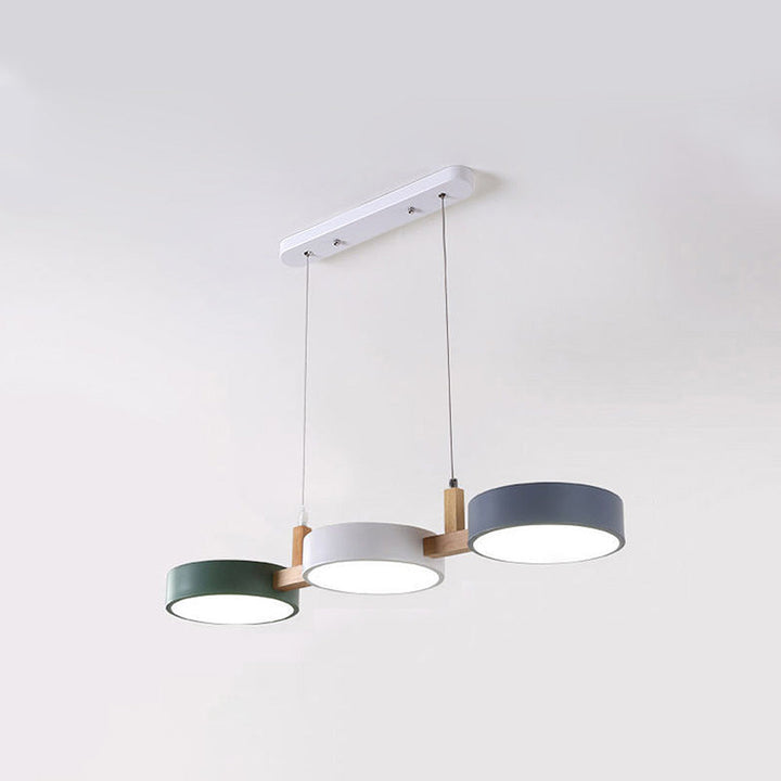 Nordic Multi-Light Cylinder Pendant Ceiling Light for Dining Room | Stornfield