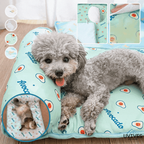Cooling Mat Ice Silk for Dogs and Cats – Self-Cooling Without Electricity | Stornfield