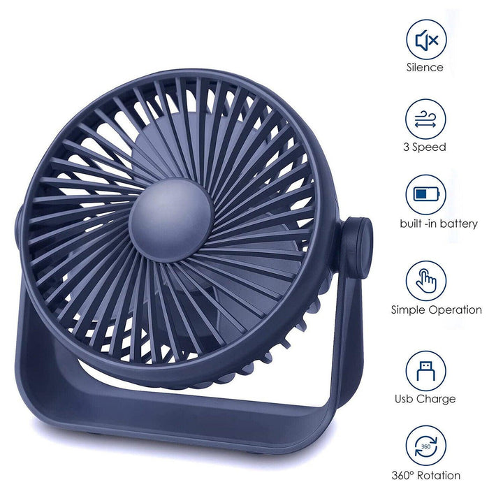 Best Neck Fan UK - Portable Neck Fan Mini USB Rechargeable Lazy Neckband Bladeless Cooler | Stornfield