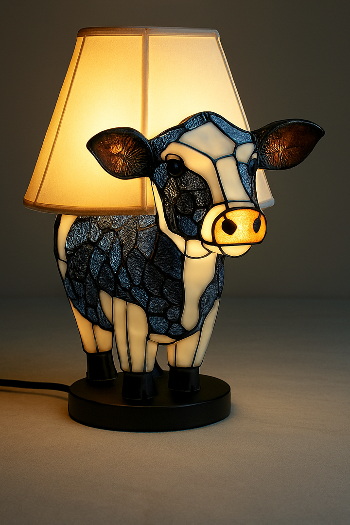 Stornfield | Animal Stained Glass Table Lamp Ornament