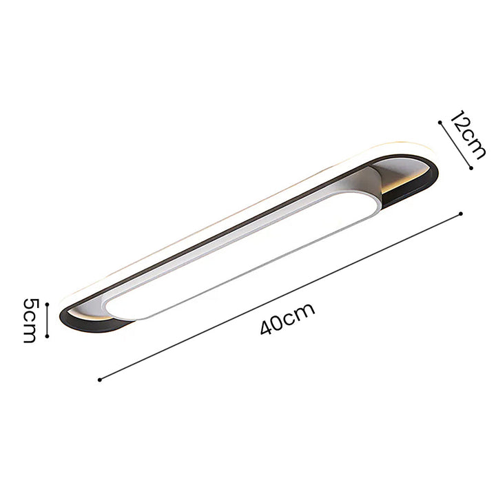Corridor Long LED Ceiling Lights | Stornfield