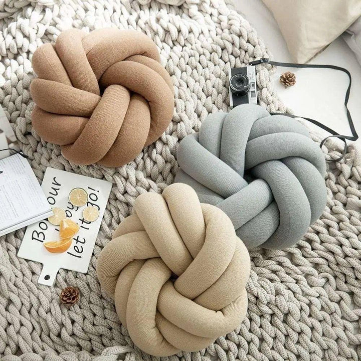 Cotton Knot Pillow - Cotton Knot Pillow | Stornfield