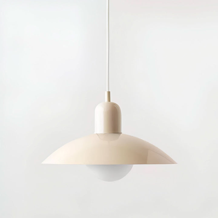Stornfield | Modern Macaron Bauhaus Pendant Light – Iron Shade