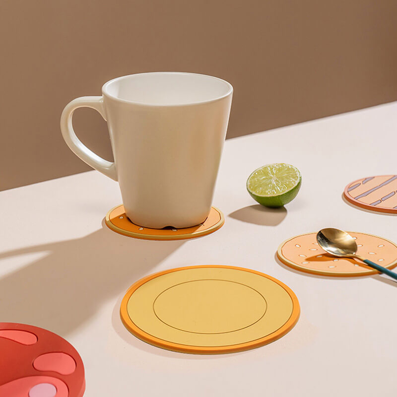 Stornfield | Creative Hamburger-Shaped Coaster Set