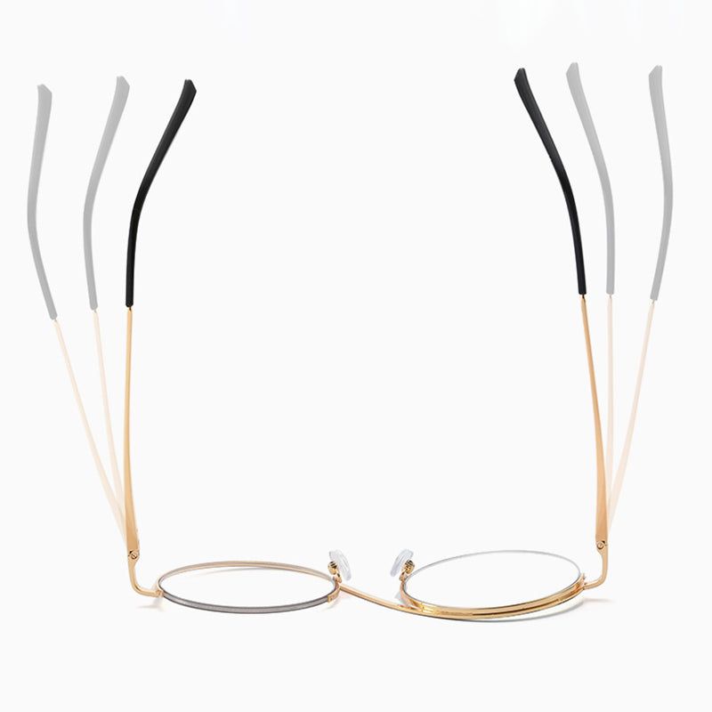 Stornfield | Halbrand Cross Round Glasses 95929
