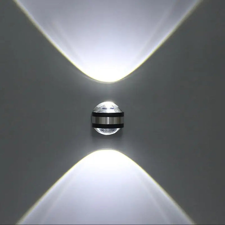 Stornfield | CrystalLux - Applique Murale LED en Cristal
