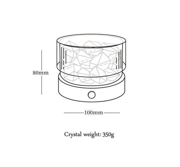 Stornfield Crystal Stone Essential Oil Diffuser