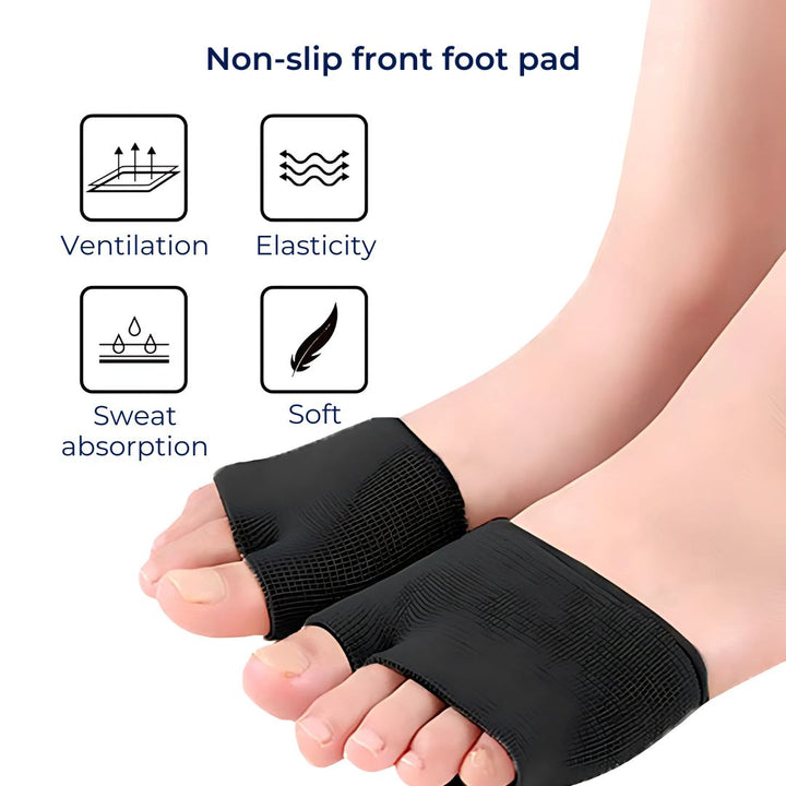 CushionFlex Forefoot Protection | Silicone Gel Cushion - Absorbs Shock on Foot - Pain Relief - for Metatarsalgia - Daily Comfort Stornfield