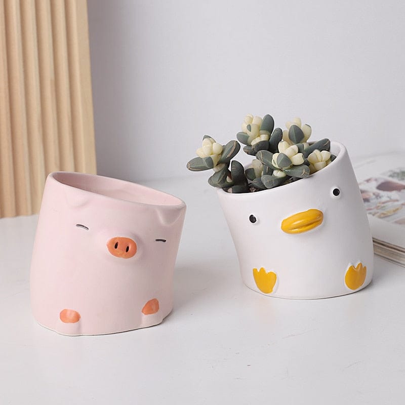 Cute Cartoon Animal Flower Pot Stornfield
