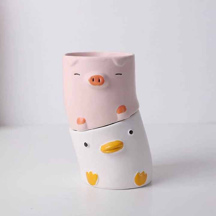 Cute Cartoon Animal Flower Pot Stornfield