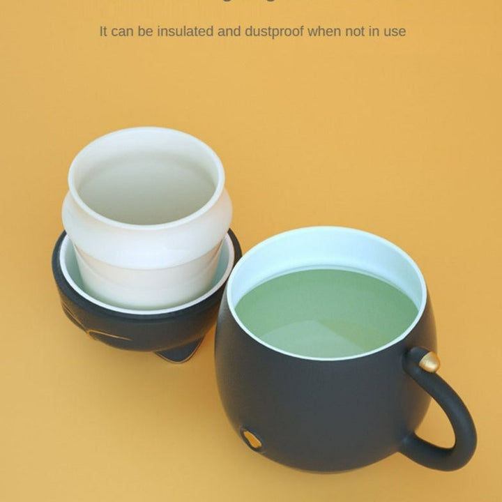 Stornfield | Cute Ceramic Tea Mug with Infuser