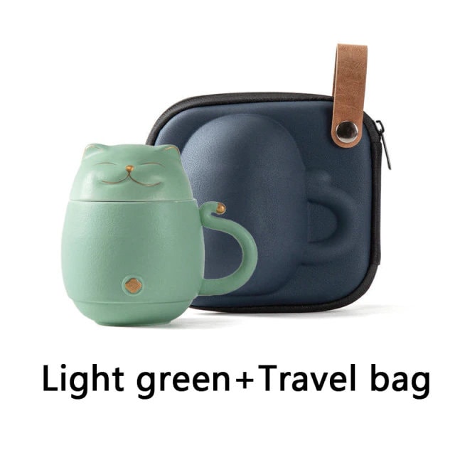 Stornfield | Cute Ceramic Tea Mug with Infuser