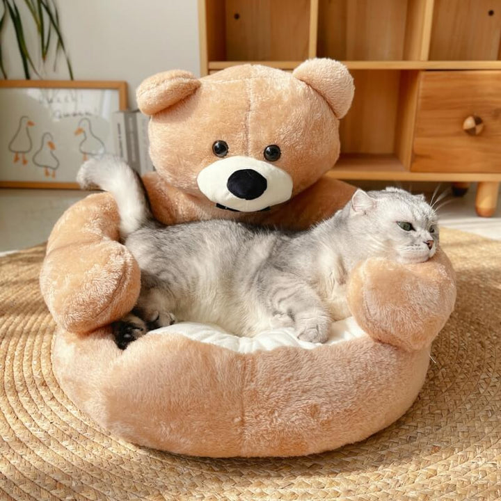Stornfield | Detachable Cute Plush Cat Bed
