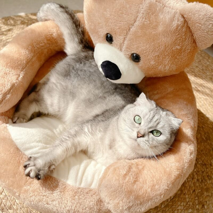 Stornfield | Detachable Cute Plush Cat Bed