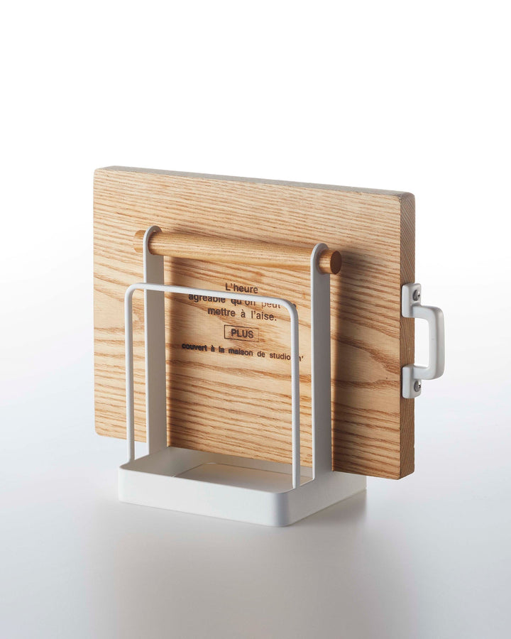 Stornfield | Chopping board stand - Steel + Wood