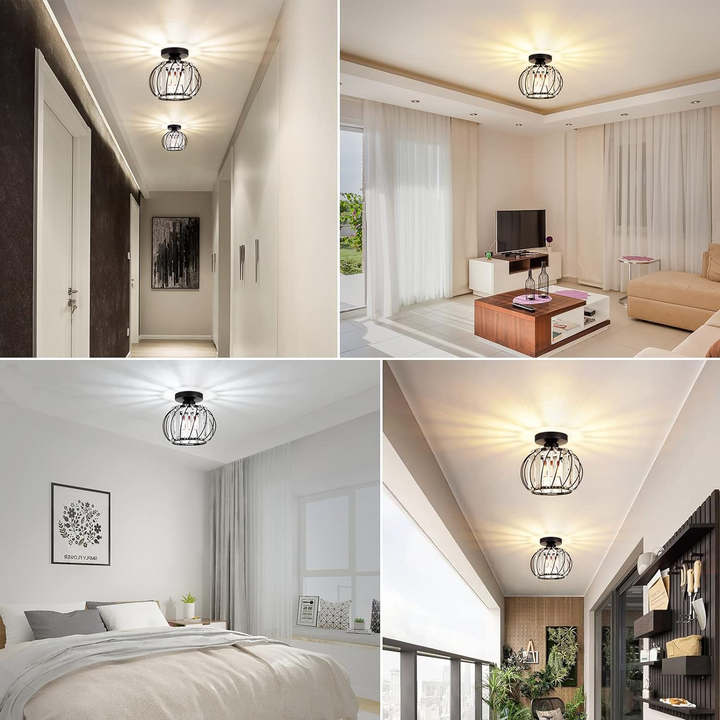 Glass Ceiling Light | Stornfield