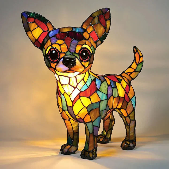 Lumidog Handmade Illuminating Dog Lamp – Ambient Lighting and Gift | Stornfield