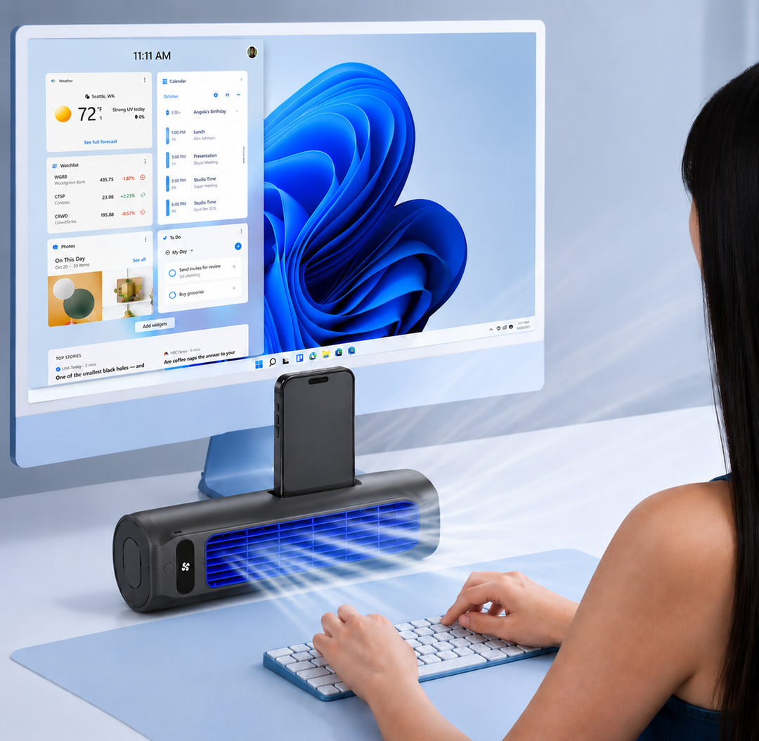 Wireless Rechargeable Air Conditioner | Stornfield